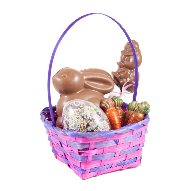 Small Easter Basket- Pink/Purple