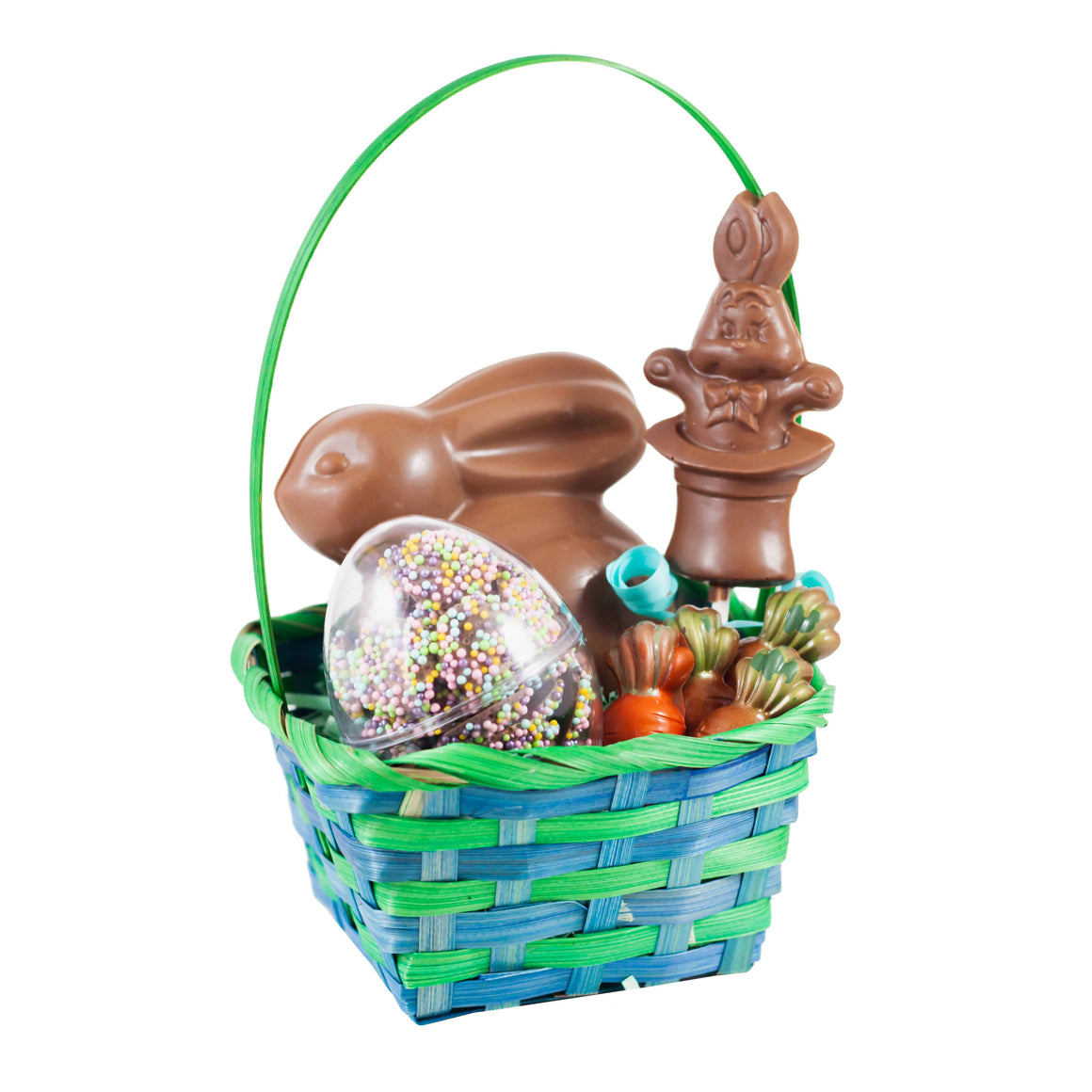 Small Easter Basket- Blue/Green